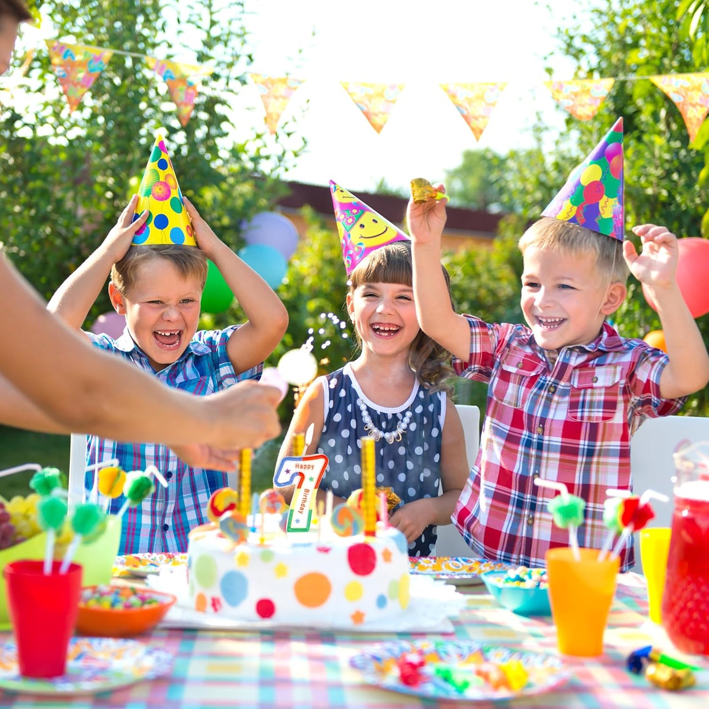 10 Pieces Number Candles Stars, Birthday Candles Number, 0-9 Number Candles for Birthday Cakes, Party Decoration