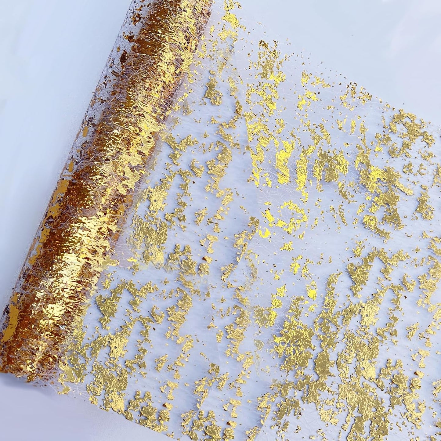 108" Gold Table Runner - Metallic Golden Party Decorations 9ft Gold Tulle Mesh Centerpieces Decor for Birthday, Wedding, Anniversary, Thanksgiving, Christmas,‌ Graduation Party Table Runner