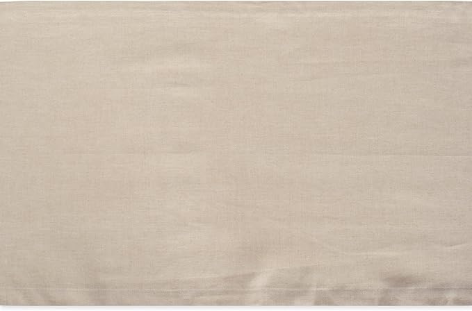 DII Chambray Kitchen, Tabletop Collection, Natural, 14x72 Table Runner