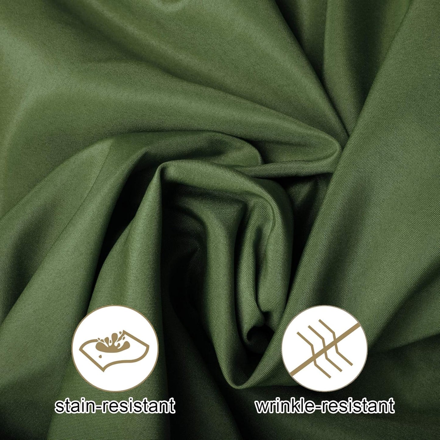 Ascoza 2pack 90x156 Inch Willow Rectangular Tablecloth 8 Feet Table Cloth in Polyester Fabric for Wedding/Banquet/Restaurant/Parties