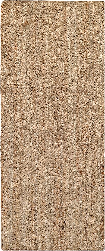 Ramanta Home Jute Braided Natural Burlap Runner 13x36 Inches, Reversible Boho Accent Table Runners for Wedding, Birthday Parties | Farmhouse Rustic Vintage Dinner Table Mat for Indoor & Outdoor Usage