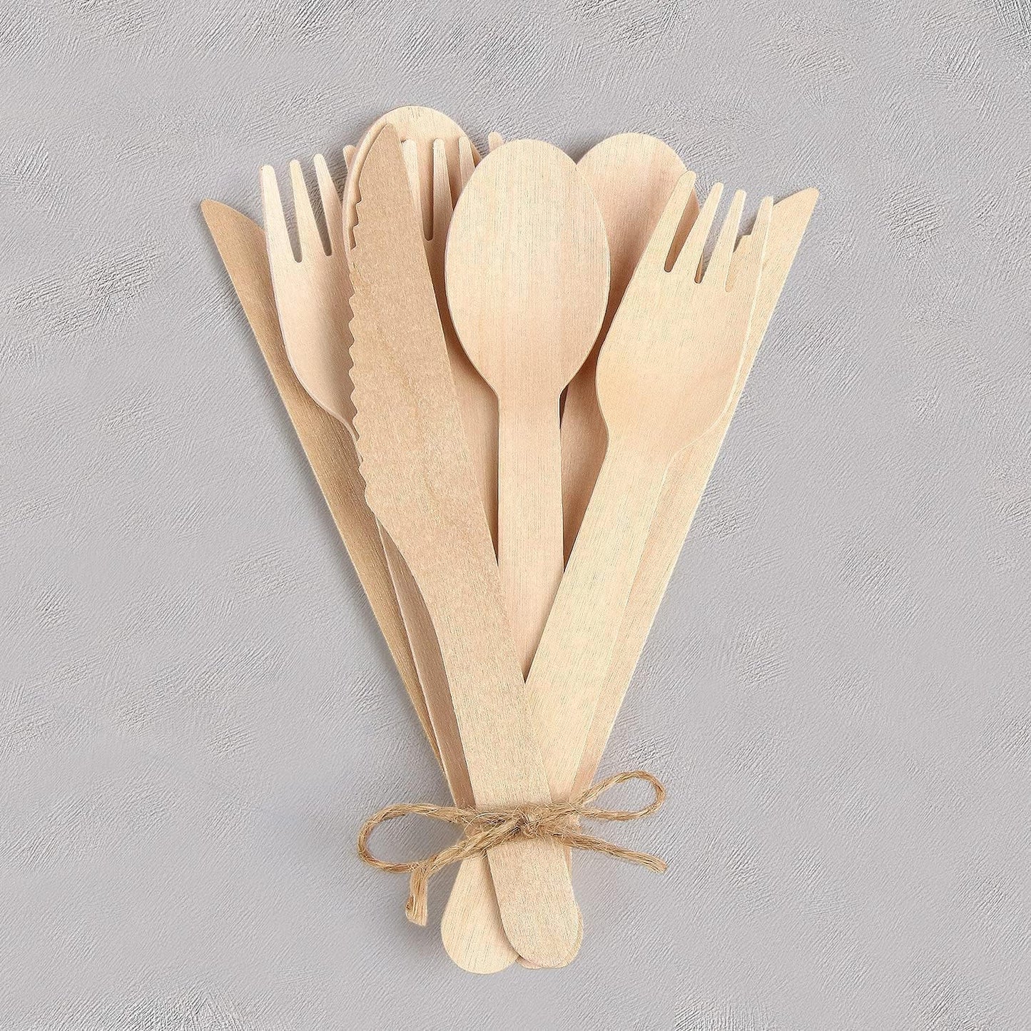 500 Wooden Spoons, Disposable Wooden Cutlery Set - Alternative to Plastic, Eco Friendly, Biodegradable, Compostable Cutlery Set - 500 Wooden Spoons Disposable Utensils Set