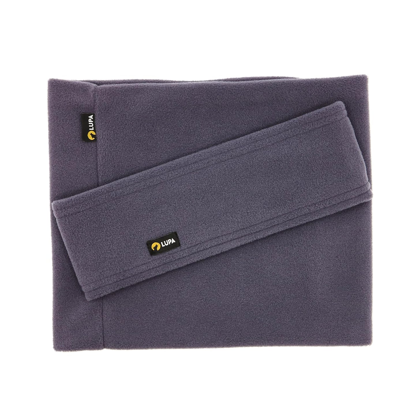 Lupa Handmade Unisex Triple-Layer Micro Fleece Headband - Headband Ear Warmer - Ear Warmers for Women & Men - Ears Cover (Dusty Purple)