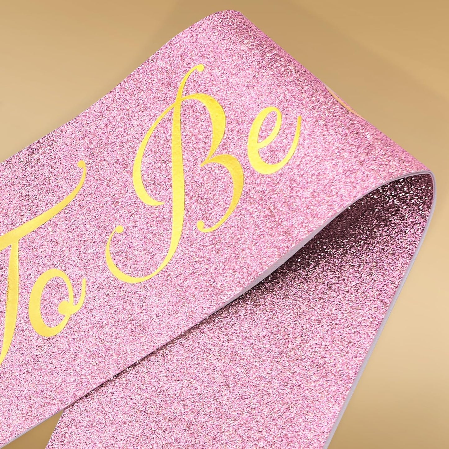 Glitter Bride to Be Sash Set – Glitter Sash, Plain Veil & Temporary Tattoos – Bridal Shower Hen Night Bachelorette Party Accessories
