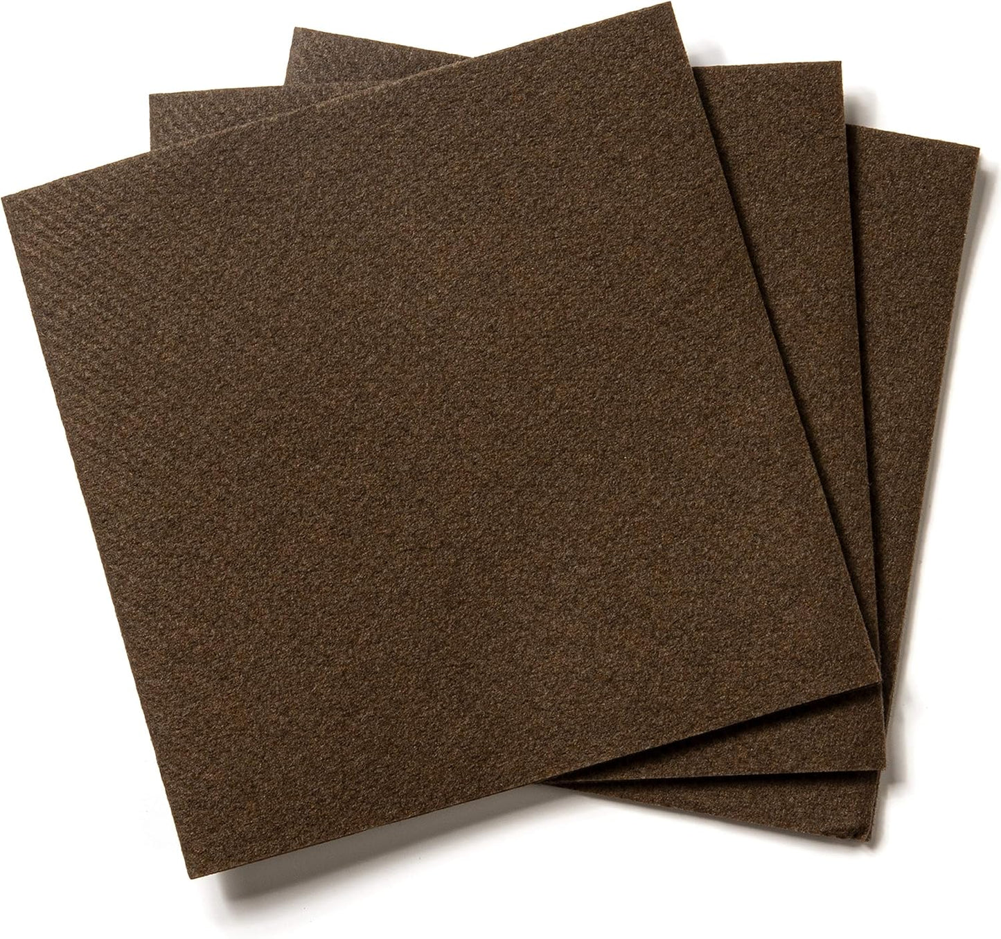AH AMERICAN HOMESTEAD Paper Cocktail Napkins - Linen-Like Disposable Beverage Bar Napkins 4.75" x 4.75" - Bulk Square Napkins - Ideal for Party or Wedding (Dark Brown -100 Count)