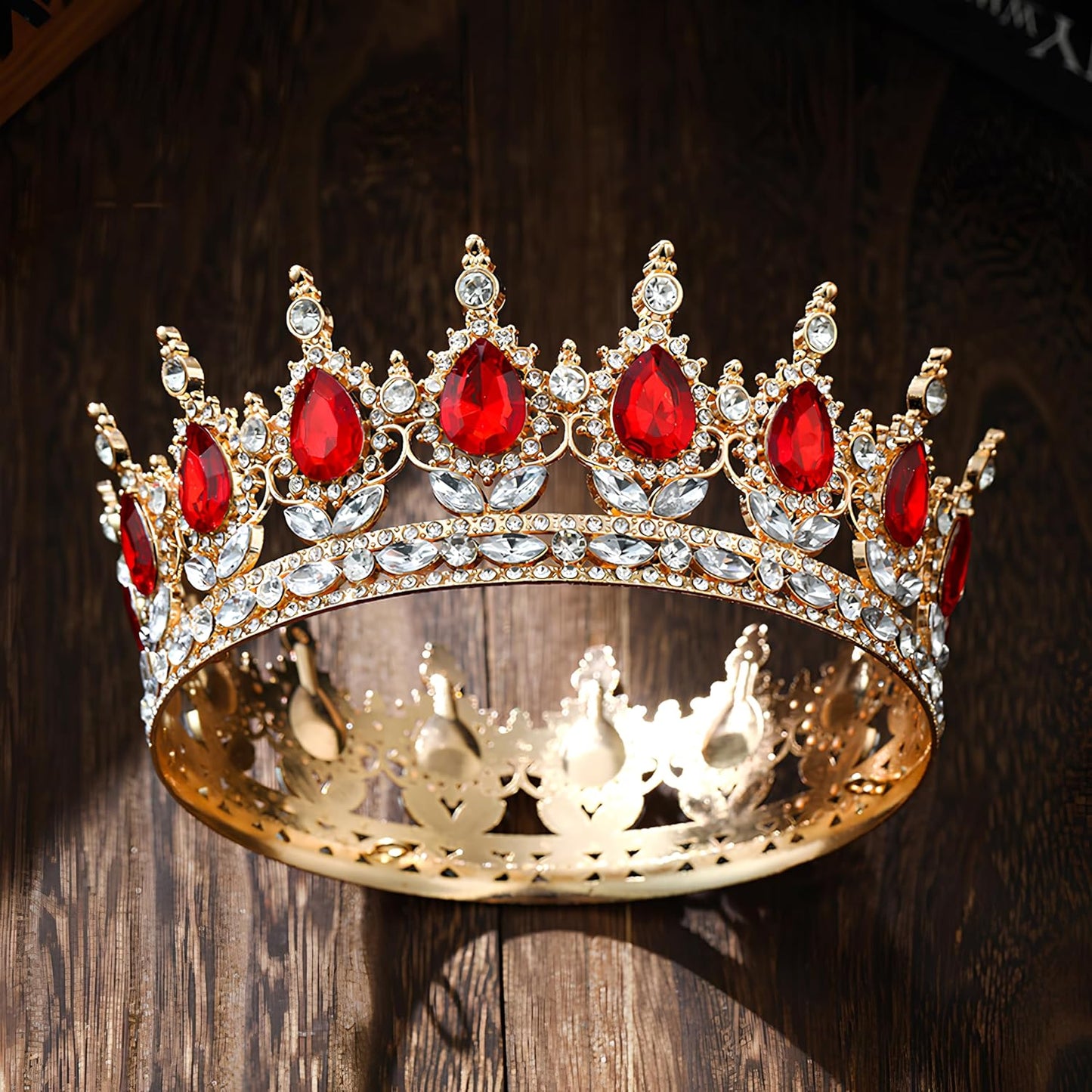 Crown Tiara for Women Queen Crown Rhinestone Wedding Crowns Birthday Tiara Women's Hair Accessories Costume Party Halloween Decor Prom Gifts
