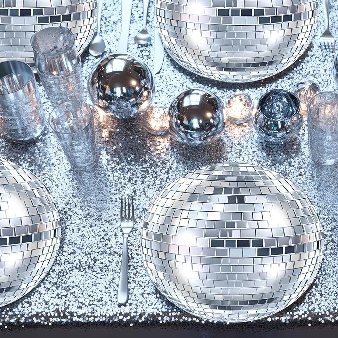 Disco Party Decorations - Disco Party Plates and Napkins for Kids Birthday Party, Serves 40 Guests