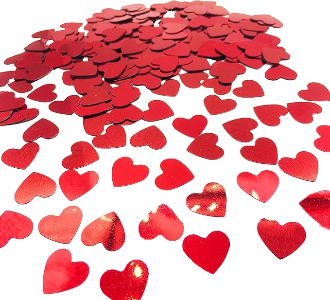Confetti Heart Confetti Party Decoration Table Confetti for Valentine's Day Dating Wedding Festival Anniversary Party Favor