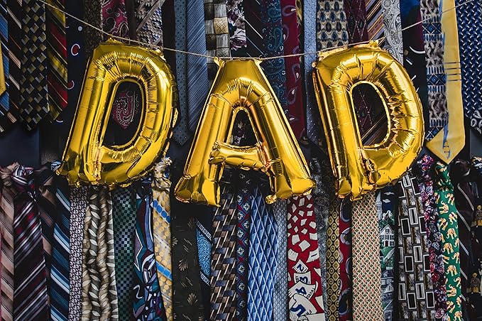 [52 PCS] 16" Foil Gold Letter Balloons 2 Sets of A-Z, Mylar Aluminum Hanging Alphabet for Graduation New Year eve Birthday Party Decorations