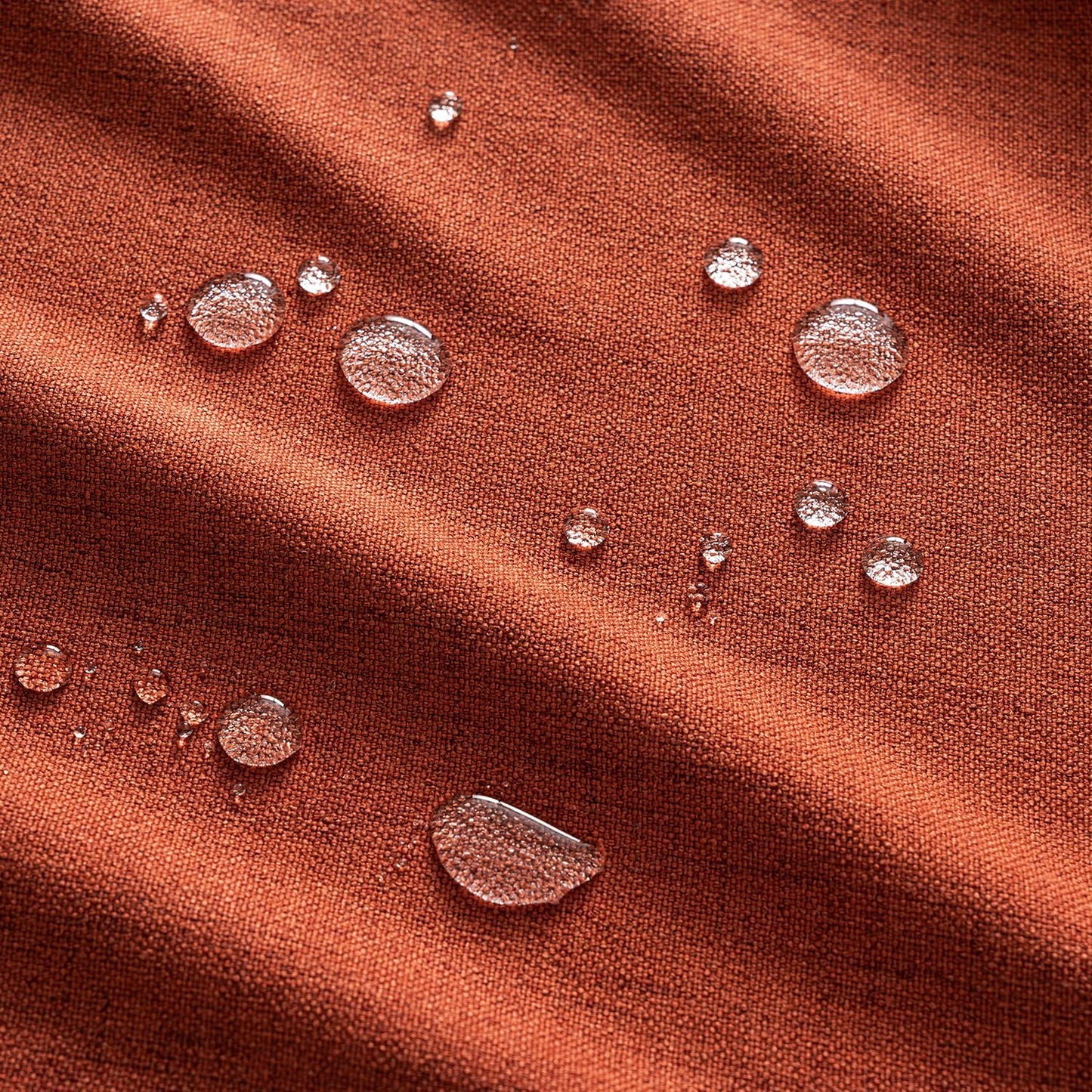 MIULEE Burnt Orange Linen Tablecloth Fall Thanksgiving 60x104 Inch Rectangle Table Cloth Waterproof,Stain Resistant & Wrinkle Resistant for Dining Party Wedding