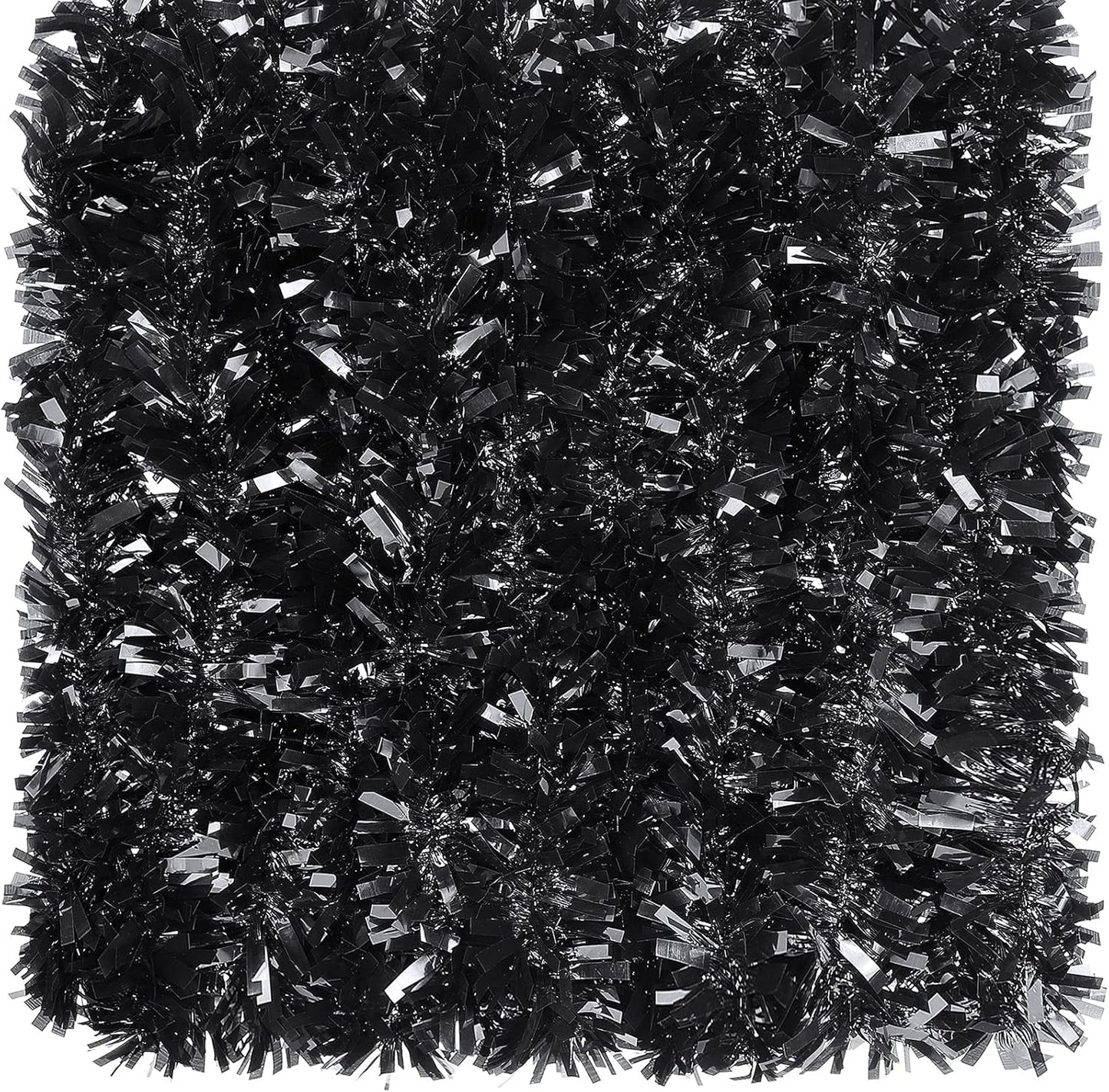 Dingion 59 Feet Christmas Tinsel Garland Metallic Twist Ornaments Hanging Glitter Xmas Garland for Christmas Tree Indoor Outdoor Decoration Party Supplies