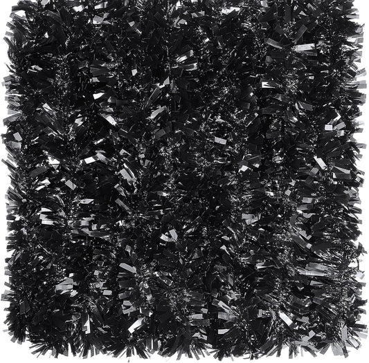 Dingion 59 Feet Christmas Tinsel Garland Metallic Twist Ornaments Hanging Glitter Xmas Garland for Christmas Tree Indoor Outdoor Decoration Party Supplies