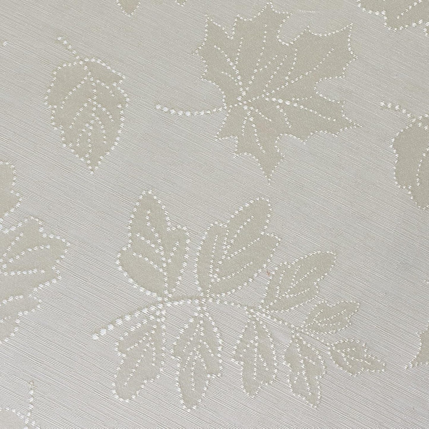 Benson Mills Harvest Legacy Damask Fabric Table Cloth Fall, Harvest, and Thanksgiving Tablecloth (Ivory, 60" x 120" Rectangular)