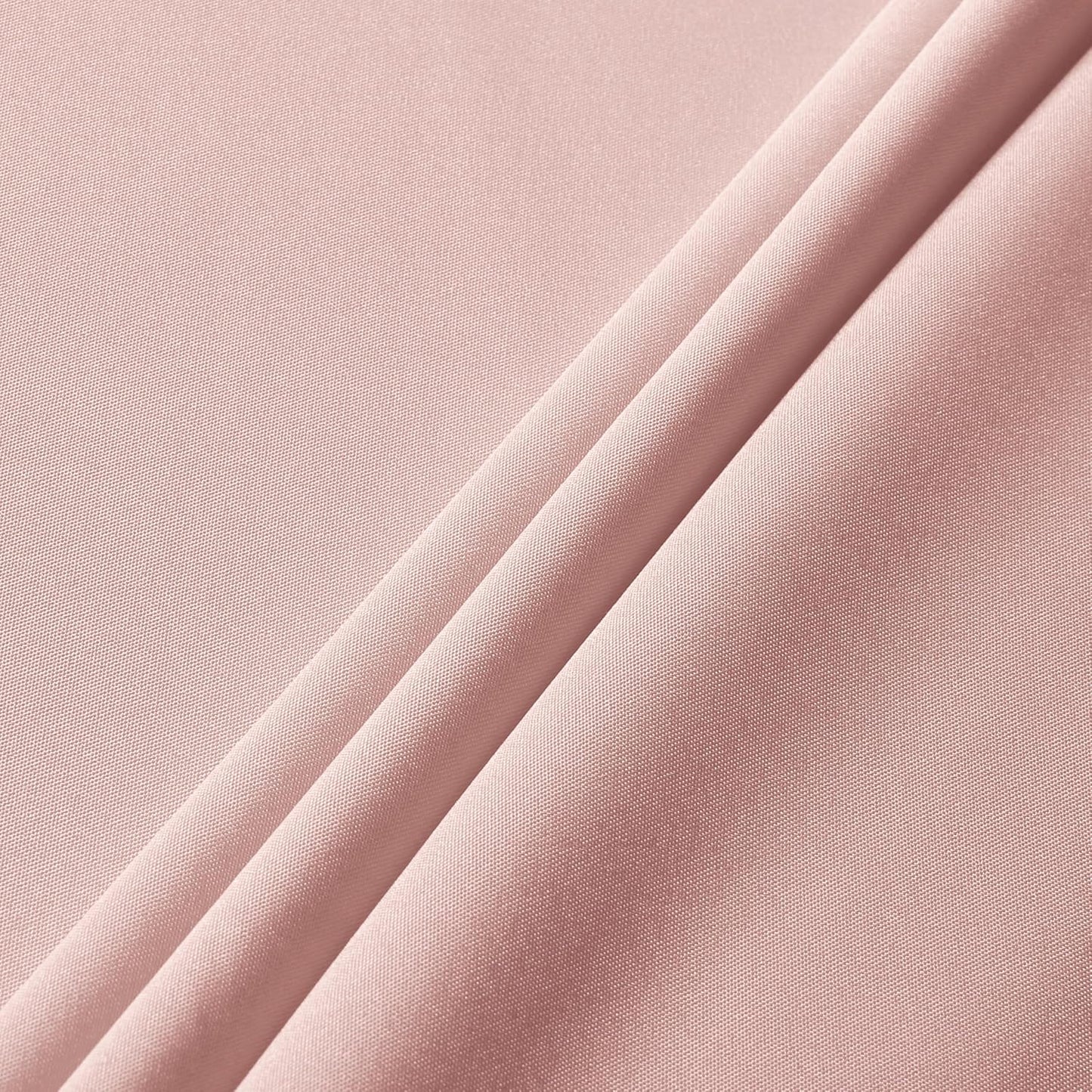 sancua Rectangle Tablecloth - 60 x 84 Inch - Stain and Wrinkle Resistant Washable Polyester Table Cloth, Decorative Fabric Table Cover for Dining Tables, Buffet Parties and Camping, Blush