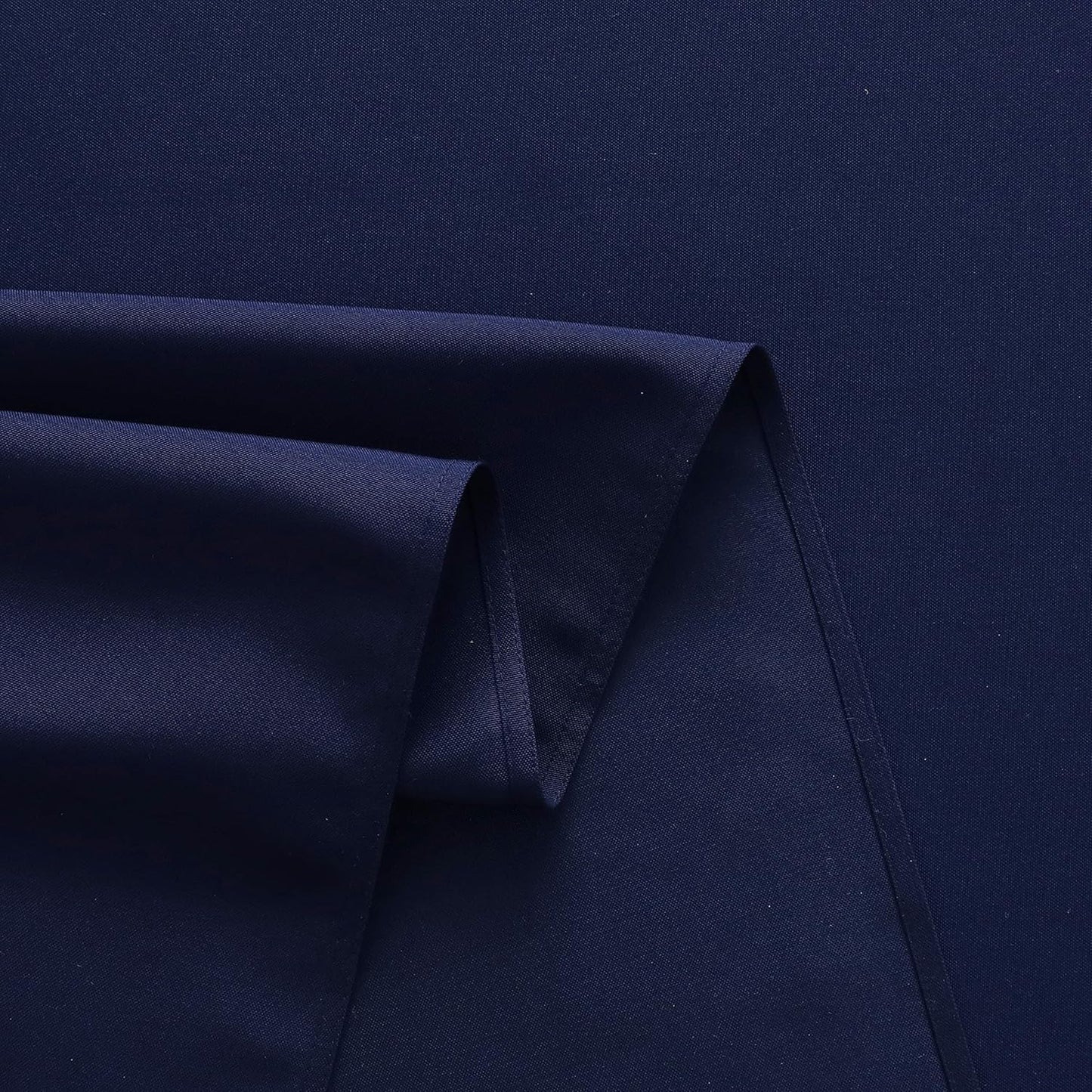 FOLINS&HOME Navy Blue Rectangle Tablecloth 54 x 78 Wrinkle Free Waterproof Polyester Table Cloths, Spillproof Heavy Duty Washable Table Cover for Party, Banquet, Indoor and Outdoor-Oblong/Rectangular