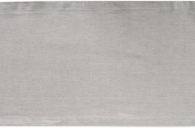 DII Chambray Kitchen, Tabletop Collection, Gray, 14x108 Table Runner