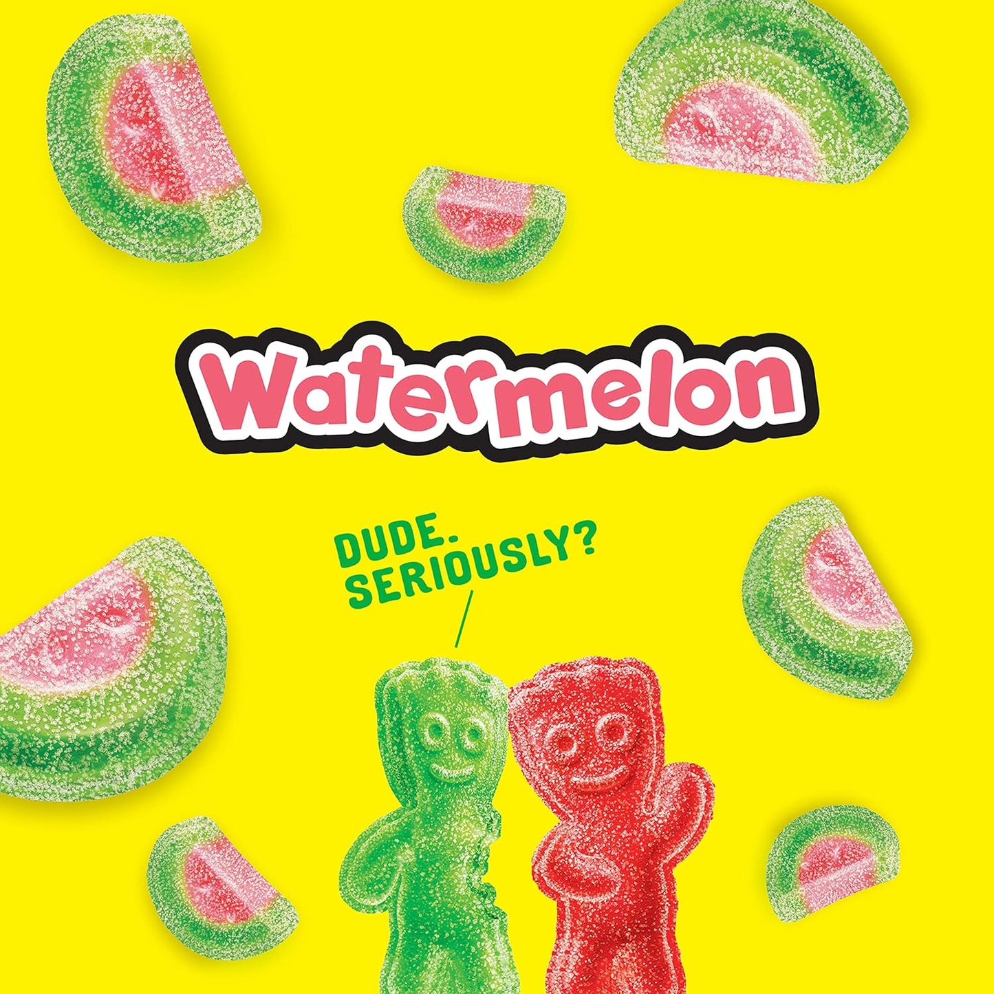 SOUR PATCH KIDS Watermelon Soft & Chewy Candy, Bulk Candy, 12-3.6 oz Bags