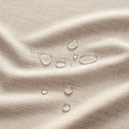 MIULEE Ivory Linen Tablecloth 60x104 Inch Rectangle Table Cloth Waterproof,Stain Resistant & Wrinkle Resistant for Dining Party Wedding