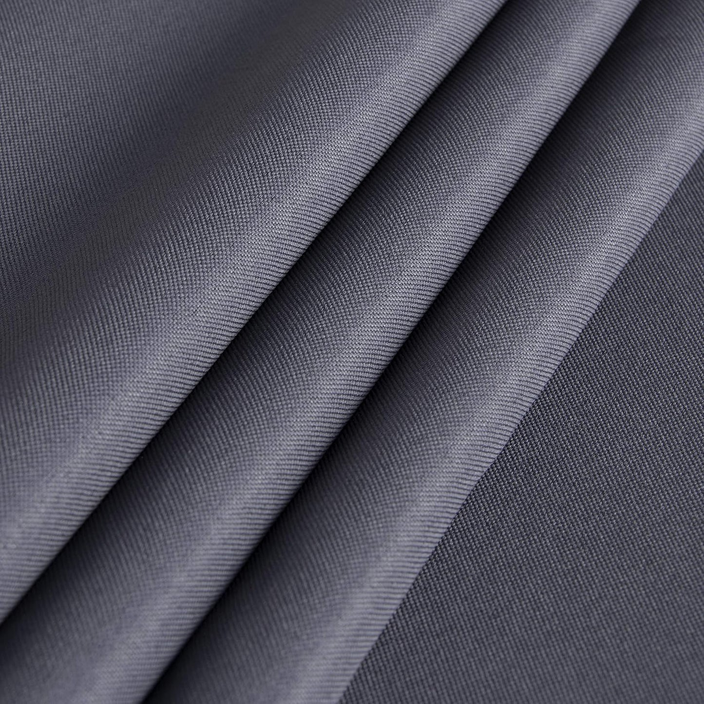 sancua Rectangle Tablecloth - 90 x 132 Inch - Water Resistant Spill Proof Washable Polyester Table Cloth, Decorative Fabric Table Cover for Dining Tables, Buffet Parties and Camping, Grey