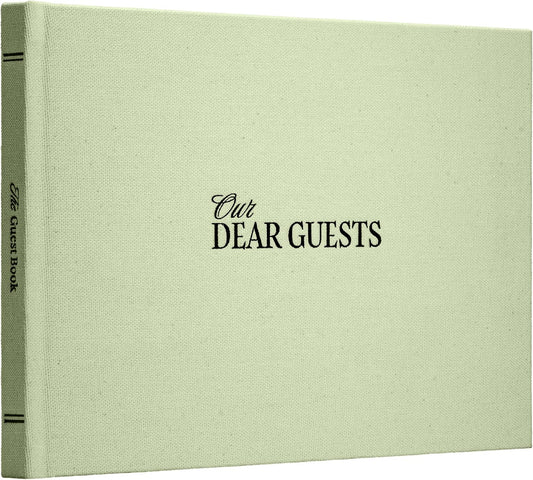 Kunitsa Co. Wedding Guest Book - Blank Sign in Book for Special Occasions
