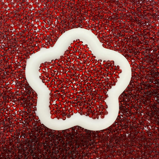 5000 pcs/Pack Wedding Table Scatter Confetti Crystals Acrylic Diamonds 6 mm Rhinestones for Wedding, Bridal Shower, Vase Beads Decorations (6mm, Burgundy)
