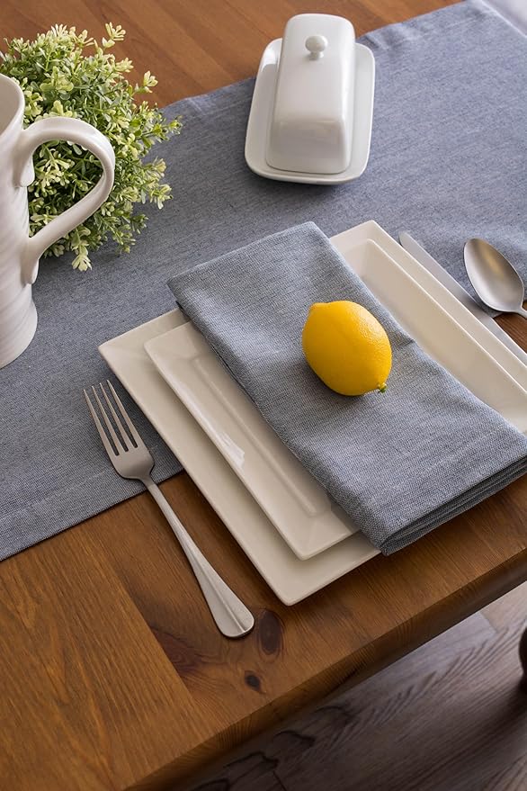 DII Chambray Kitchen, Tabletop Collection, Blue, Napkin Set