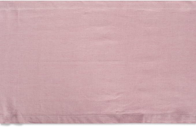 DII Chambray Kitchen, Tabletop Collection, Rose, 14x72 Table Runner