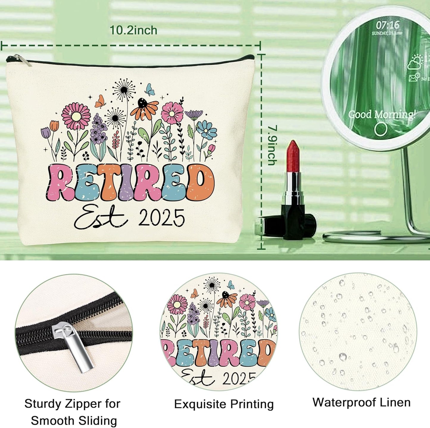 Retirement Gift for Woman, 2025 Cool Retired Gifts for Teacher Nurse Boss Coworker Best Friend, Unique Retirement Gifts for Women, Retired Gift Ideas Christmas Gifts