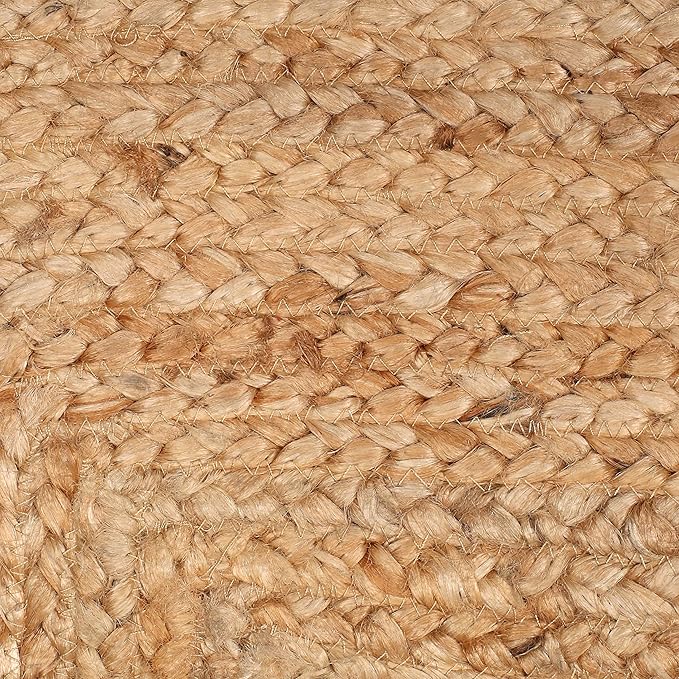 Lightnpro Reversible Jute Braided Table Runner – Eco-Friendly, Organic Farmhouse Burlap Runner – Rustic Vintage Dining Décor for Christmas New Year Holiday Table Decoration- 13x72 Inch, Natural