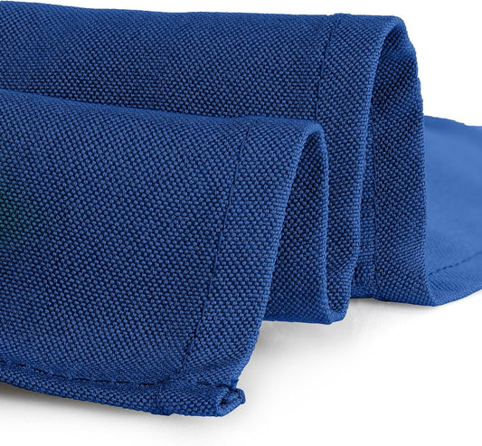 Gee Di Moda Rectangle Tablecloth - 70 x 120 Inch Royal Blue Table Cloth for 6 or 8 Foot Rectangle Table - Heavy Duty Washable Fabric - for Buffet Table, Holiday Party, Dinner, Wedding & Baby Shower