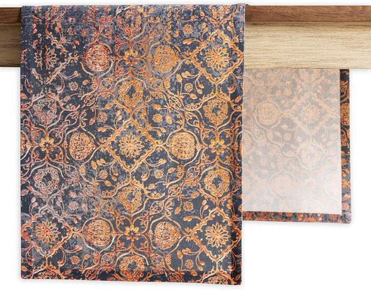 Maison d' Hermine Table Runner 100% Cotton Single Layer Table Runners 48 inches Long for Thanksgiving Christmas Decorations Home Kitchen Dining Party Wedding (Imperfection, 14.5" x 48")
