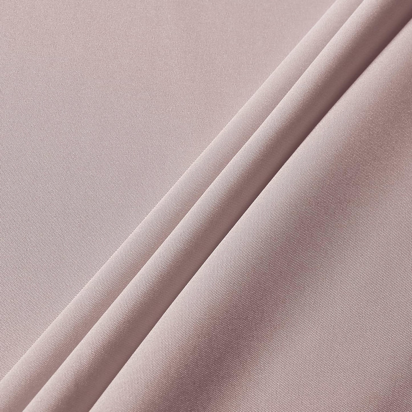 sancua Round Tablecloth - 90 Inch - Water Resistant Spill Proof Washable Polyester Table Cloth Decorative Fabric Table Cover for Dining Tables, Buffet Parties and Camping, Blush