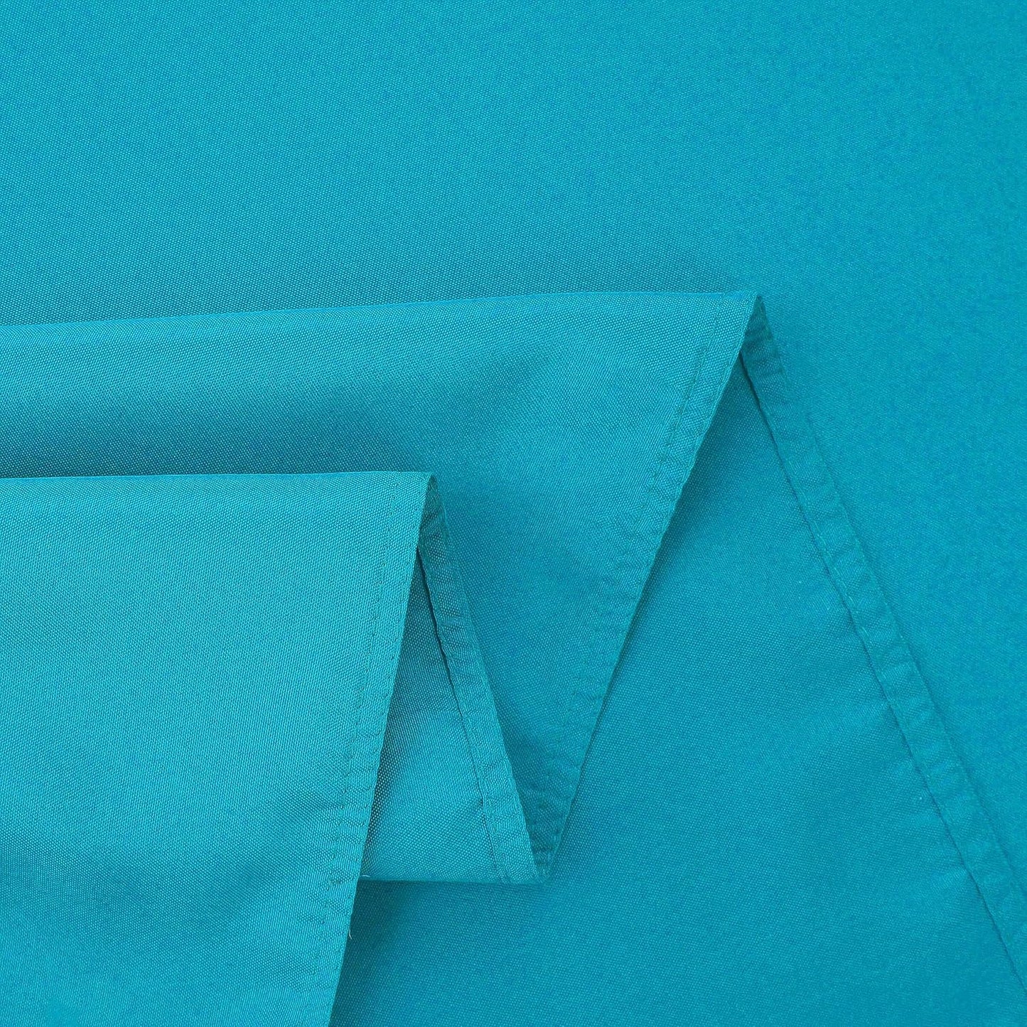 FOLINS&HOME Teal Rectangle Tablecloth - 60 x 84 Inch Turquoise Wrinkle Free Waterproof Polyester Table Cloths, Spillproof Heavy Duty and Washable Table Cover for Party, Banquet, Oblong/Rectangular