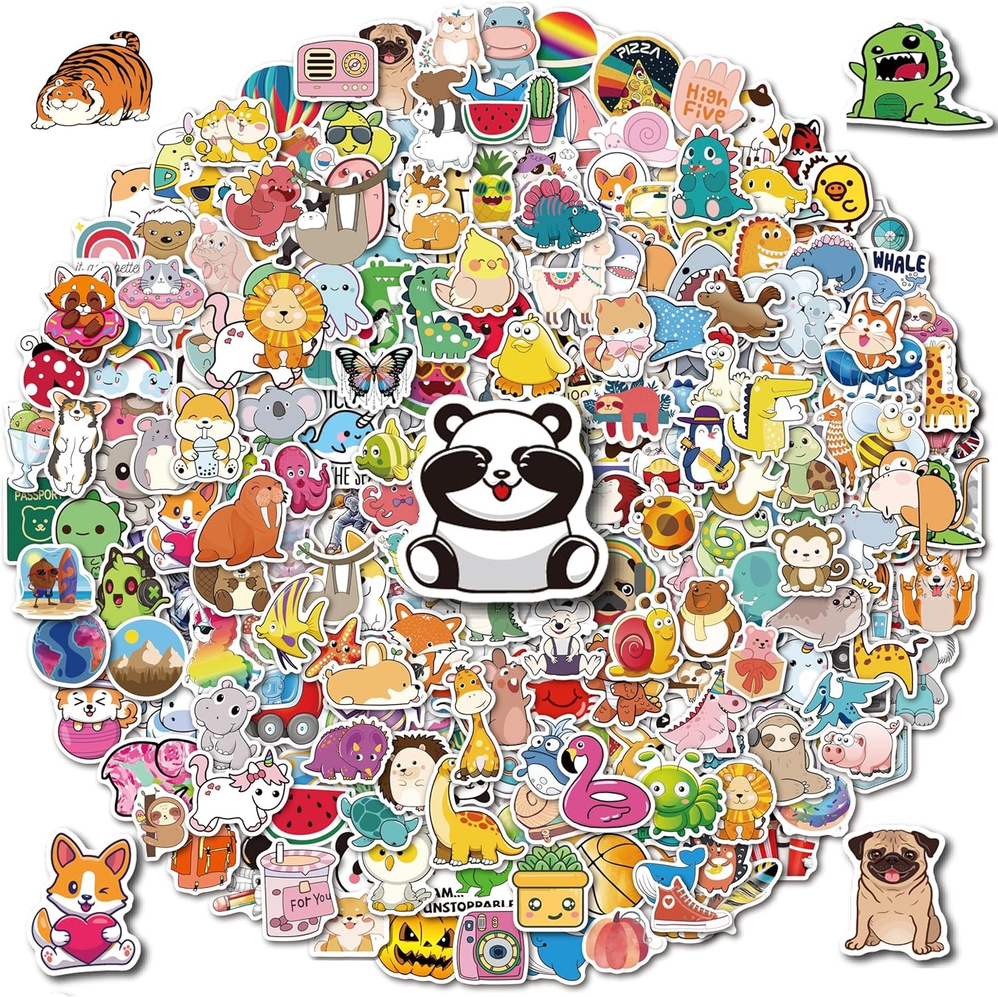 Stickers for Water Bottles, 300PCS Water Bottle Stickers for Kids, Waterproof Vinyl Stickers, Cute Stickers Pack
