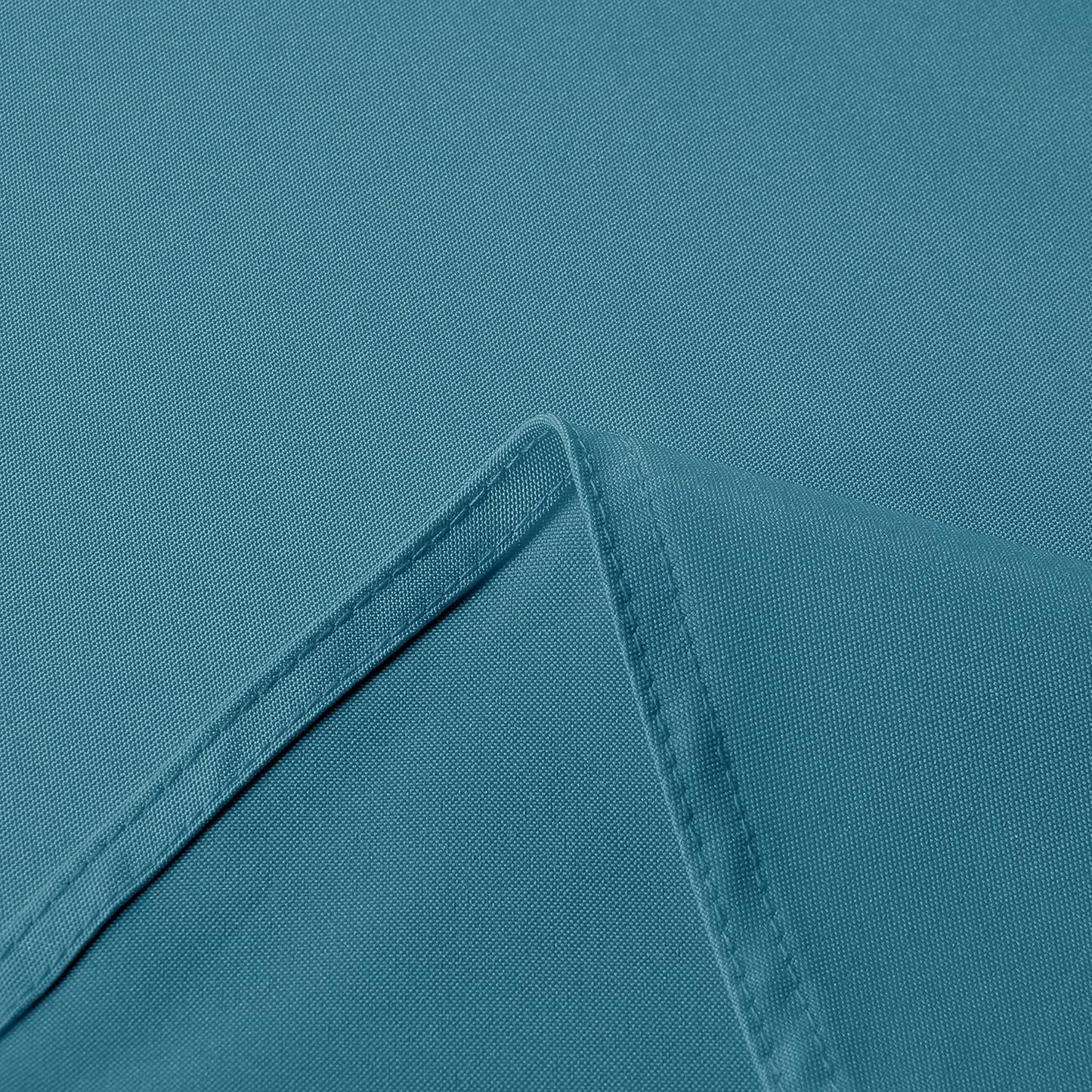sancua Rectangle Tablecloth - 60 x 84 Inch - Stain and Wrinkle Resistant Washable Polyester Table Cloth, Decorative Fabric Table Cover for Dining Tables, Buffet Parties and Camping, Teal