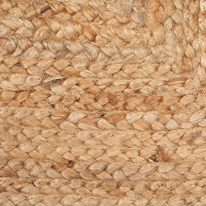 Lightnpro Reversible Jute Braided Table Runner - Farmhouse Burlap, Eco-Friendly Rustic Vintage Dining Table Runner, Table Decor, Handwoven, Natural Fiber, Sustainable - 13x36 Inch, Natural