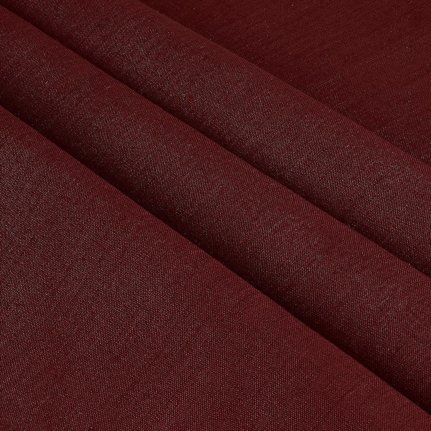 D'Moksha Homes Linen Tablecloth 60 x 102 Inch - 100% Pure Linen Dark Red Table Cloth for Rectangle Tables - Machine Washable Cloth Tablecloth for Fall, Autumn and Halloween