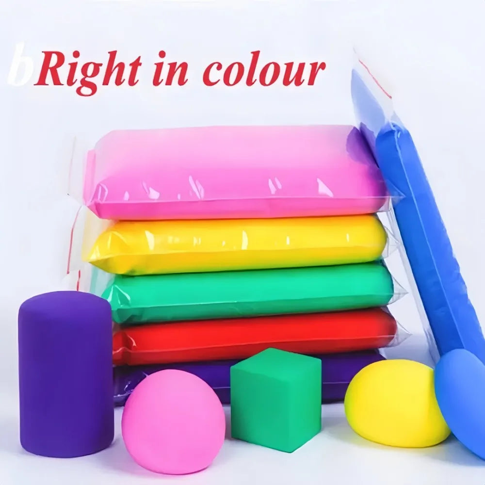 Children Ultra Light Clay DIY Set 36 Colors Super Soft Air Dry Modeling Clay for DIY Toys Kindergarten Child Fun Art Supplies