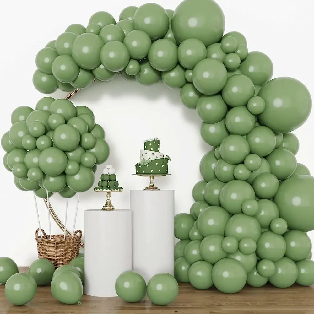 Metallic Gold Latex Balloons Multi Sizes  Balloon Arch Kit for Birthday Party Graduation Baby Shower