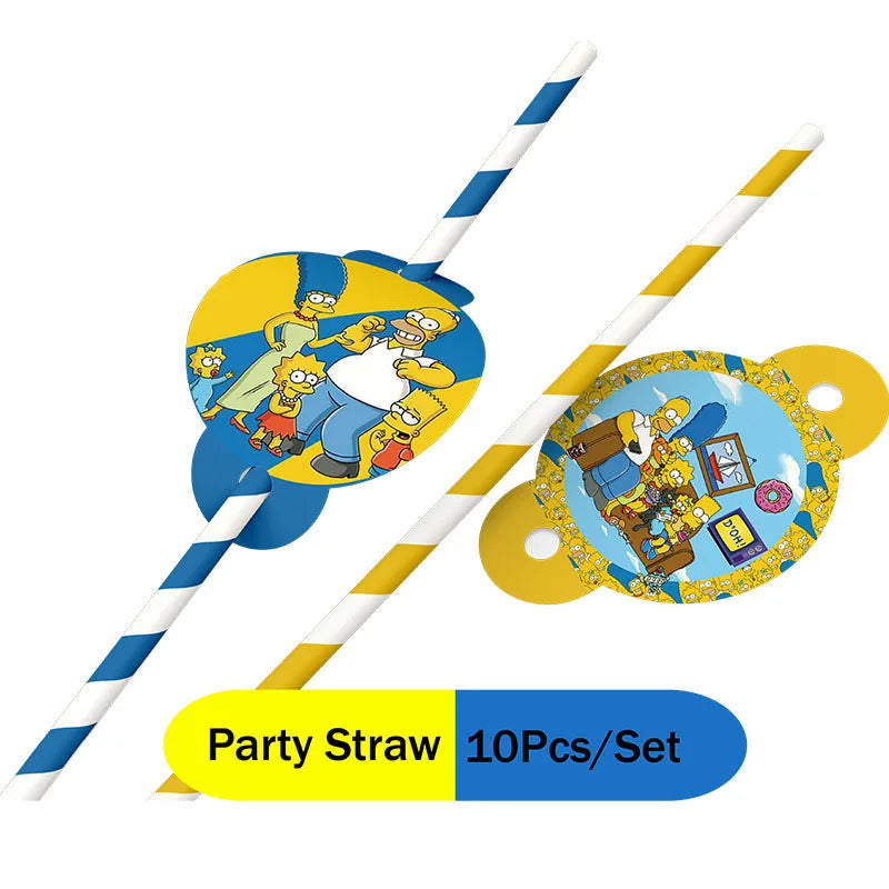 Birthday Party Decorations Disposable Tableware Set Paper Plate Banner Tablecloth Balloon Kids Adult Party Supplies