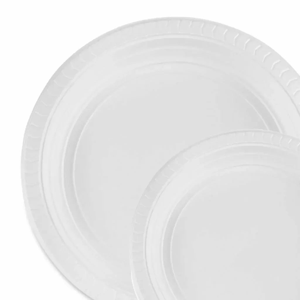 50/100pcs 16CM Organic Disposable Plates Cutlery for Barbecue Cake Pan Office Party Supplies  Restaurant Supplies Birthday Party