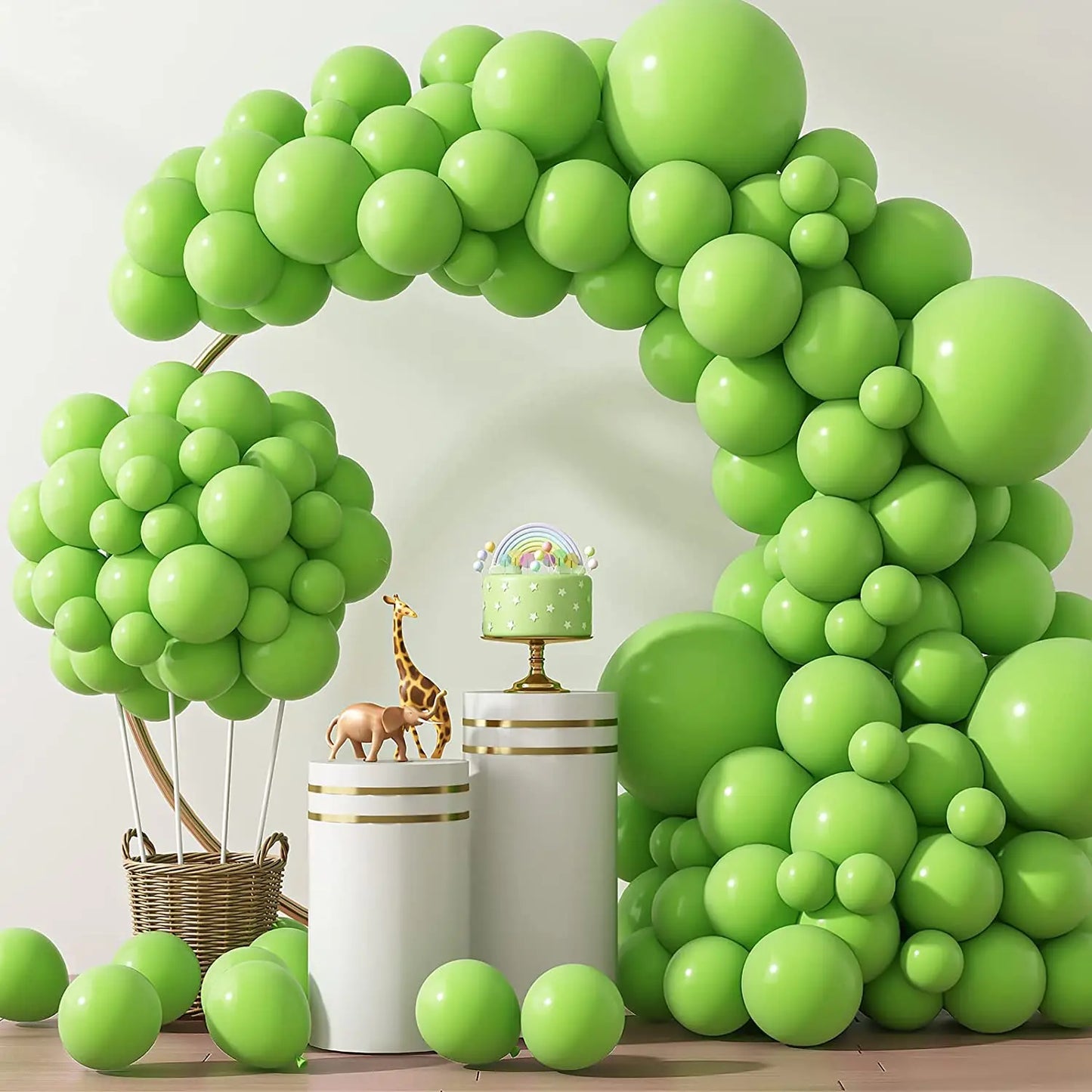 Metallic Gold Latex Balloons Multi Sizes  Balloon Arch Kit for Birthday Party Graduation Baby Shower