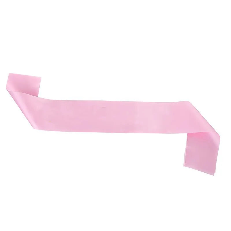1 Piece Blank Satin Sash Plain Sash Party Event Diy Your Own Sash Wedding Bachelorette Party Bridal Shower Birthday Party Favors