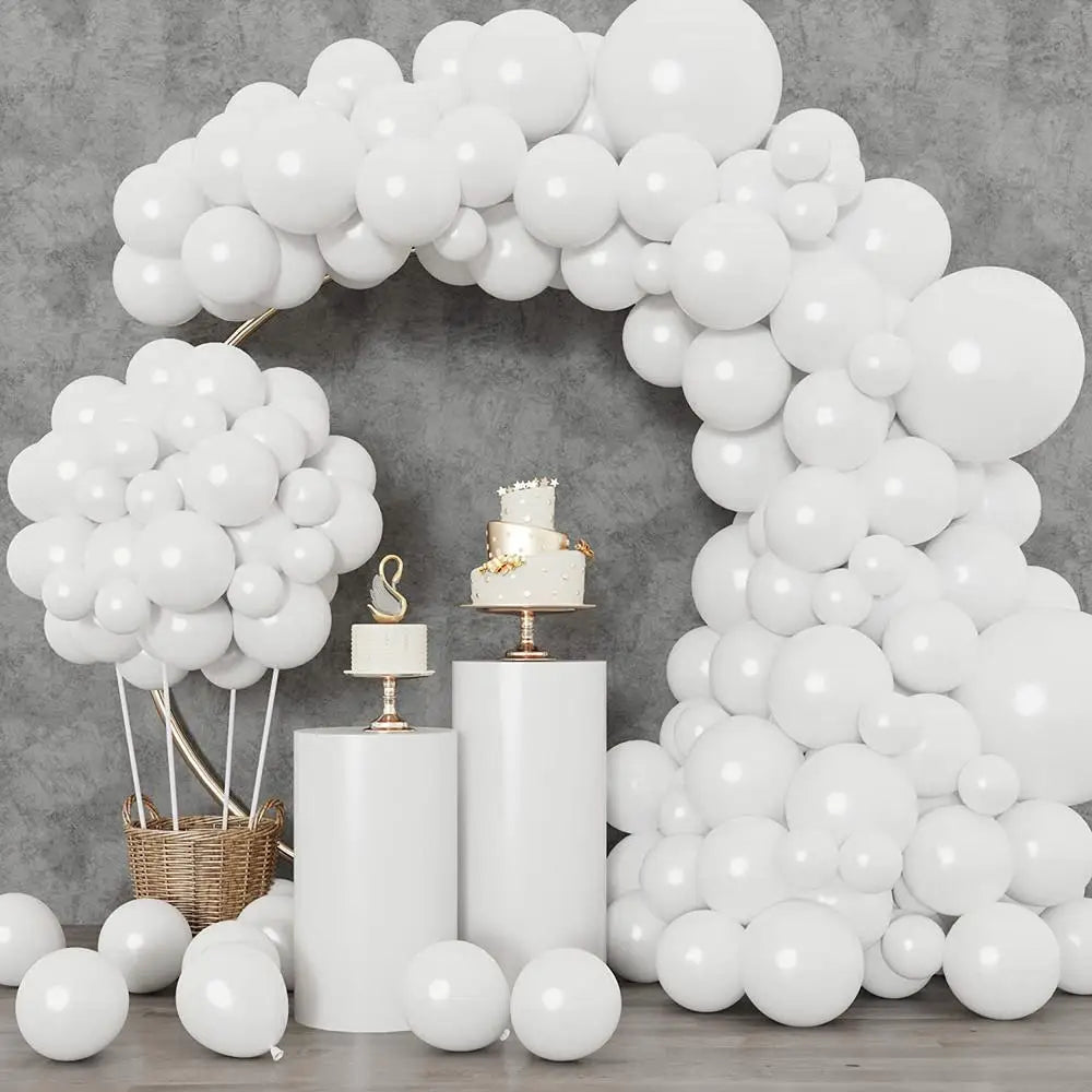 Metallic Gold Latex Balloons Multi Sizes  Balloon Arch Kit for Birthday Party Graduation Baby Shower
