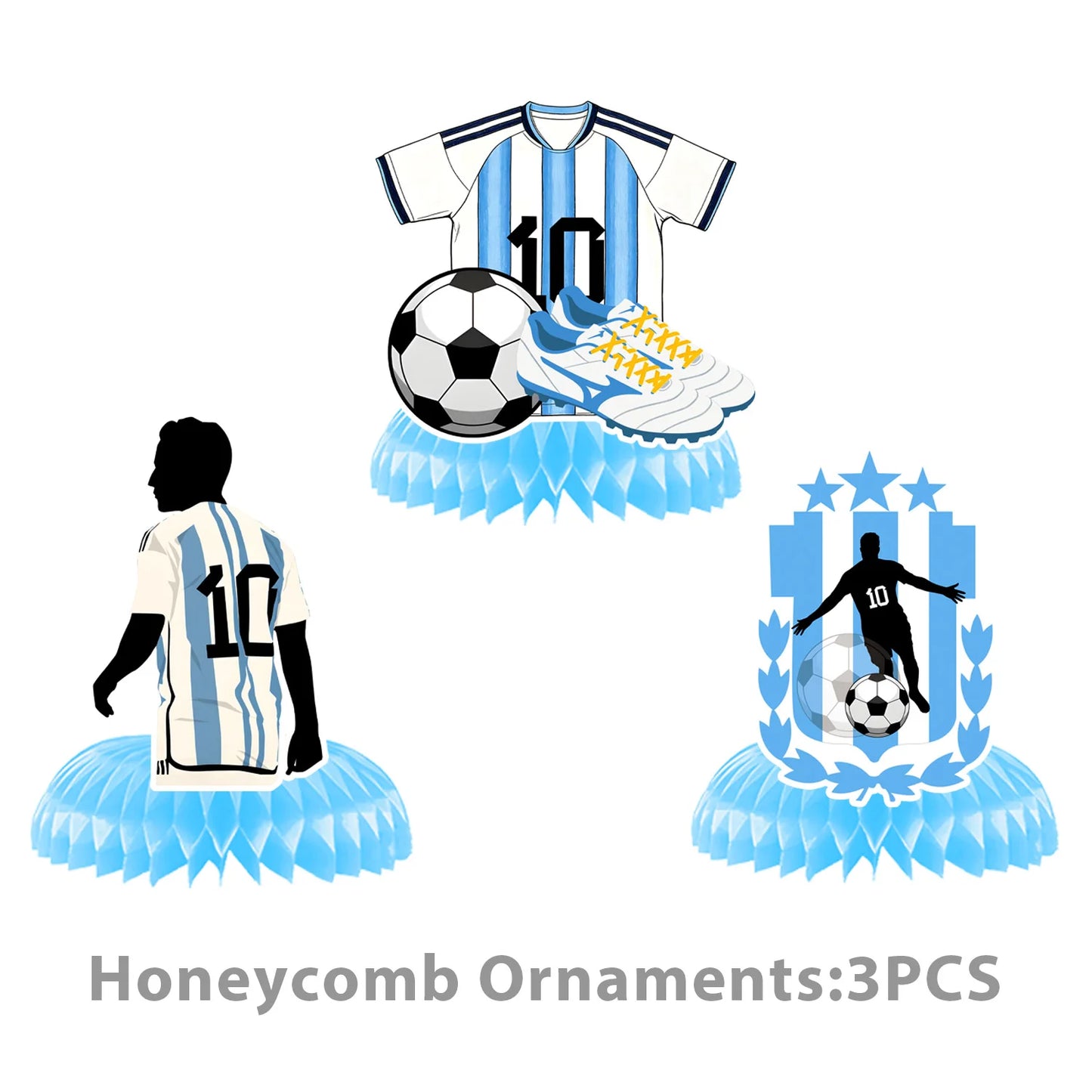 Soccer Party Supplies Superstar Messi Football Birthday Party Decoration Disposable Tableware Tablecloth Plates Cup Backdrop