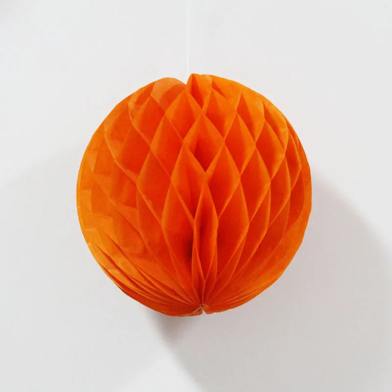 1pc10/15/20/25/30cm Decorative Paper Honeycomb Ball Pastel Flower Wedding Kid Birthday Party Decoration Baby Shower Supplies