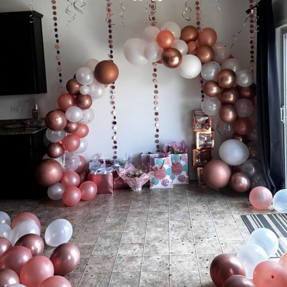 1.5m/2.5m Adjustable Balloon Arch Kit Free Bending Balloon Arch Stand with Base Backdrop for Wedding Birthday Party Baby Shower