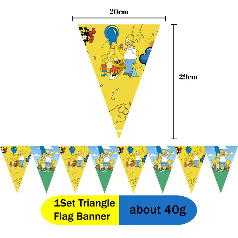 Birthday Party Decorations Disposable Tableware Set Paper Plate Banner Tablecloth Balloon Kids Adult Party Supplies