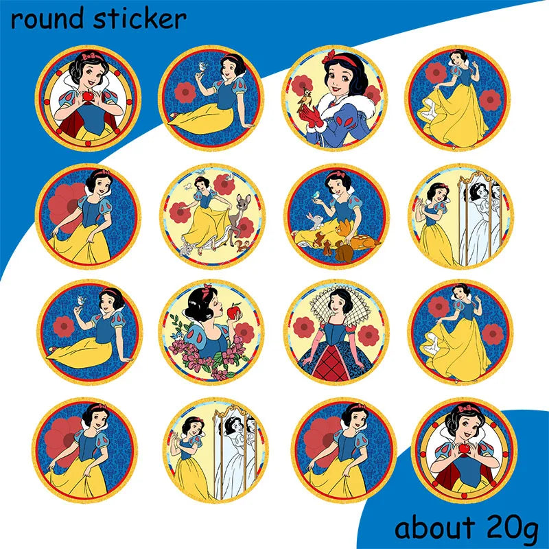 Snow White Birthday Party Set Cup Plate Napkins Tablecloth Cake Topper Balloons Disposable Tableware Baby Shower Supplies