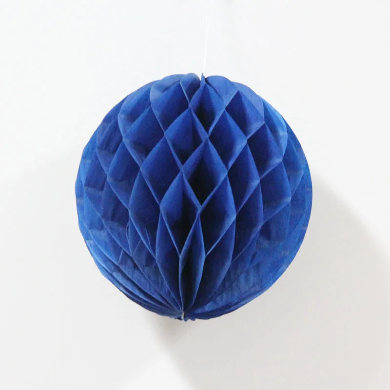 1pc10/15/20/25/30cm Decorative Paper Honeycomb Ball Pastel Flower Wedding Kid Birthday Party Decoration Baby Shower Supplies